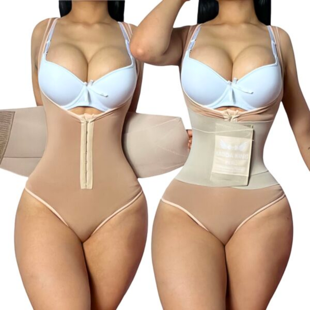 Body Faja Reloj de Arena con chaleco