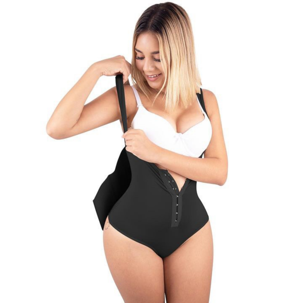 Body Faja Reloj de Arena con chaleco